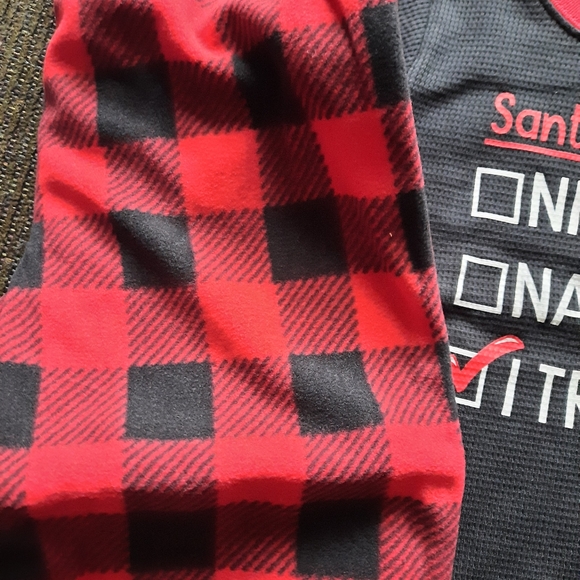 24 month Christmas 2 pc toddler baby pajamas - Picture 3 of 4